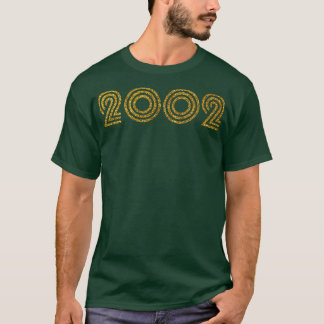 2002 Åldersår Glitter T Shirt