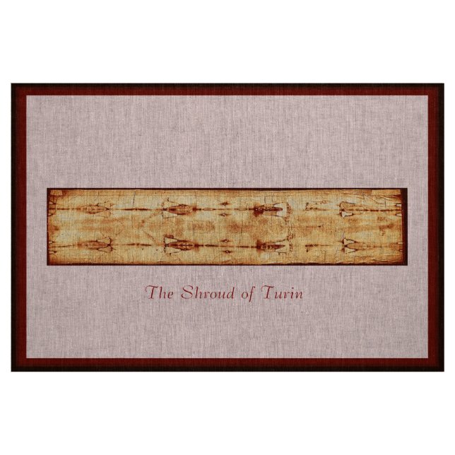2002 års Shroud av Turin Heliga Ansikte från Jesus Tyg (Fat Quarter)