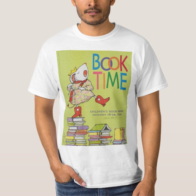 2002 barns skjorta för bokvecka tee (Framsida)