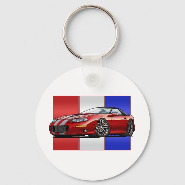 2002 Chevy Camaro SS Nyckelring (Framsida)