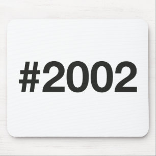 2002 Hashtag 23 födelsedagsdagen Musmatta