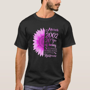 2002 T 20 ÅRS 20:e födelsedagspresent Shirt