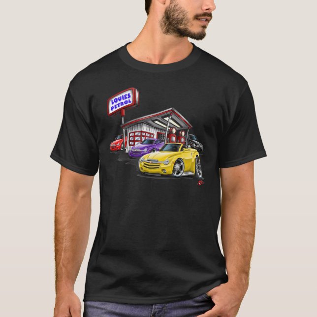2003-06 SSR-bensinstationplats T Shirt (Framsida)