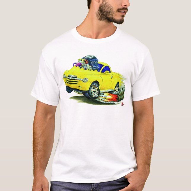 2003-06 SSR-gultlastbil T Shirt (Framsida)