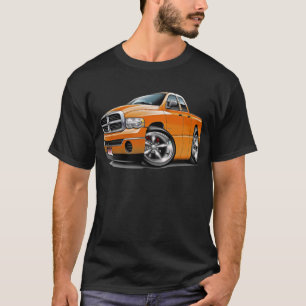 2003-08 ramma den orange lastbilen för kvadraten t shirt