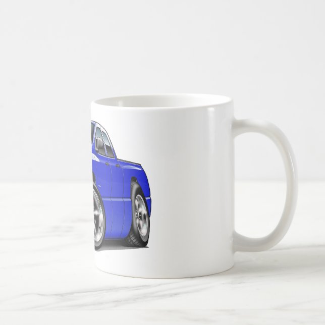 2003-08 ramma kvadratblåttlastbilen kaffemugg (Höger)