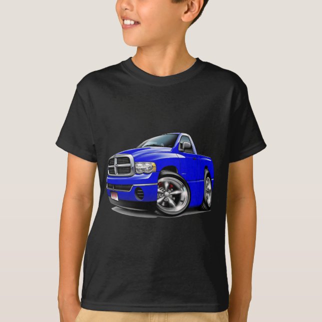 2003-08 rammar fint blåttlastbilen t-shirt (Framsida)