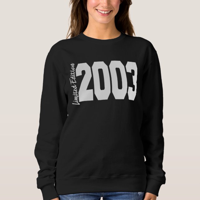 2003 19th Birthday Women Men T Shirt (Framsida)