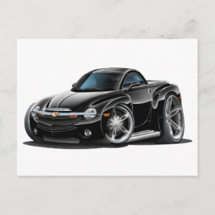 2003-2006 SSR Black Lastbil Vykort