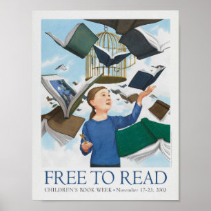 2003 Barns Bok-vecka Poster