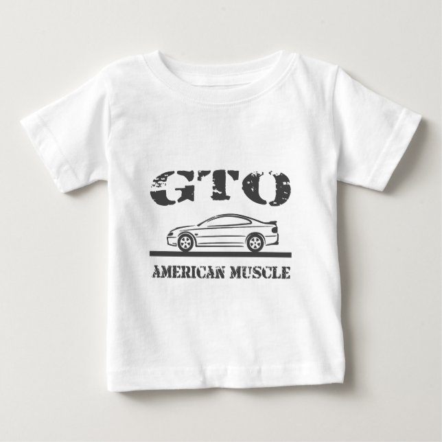 2004-06 bil för GTO-amerikanmuskel Tee Shirt (Framsida)