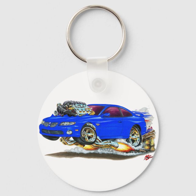 2004-06 GTO Blue Car Nyckelring (Framsida)