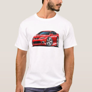 2004-06 röd bil för GTO T-shirt