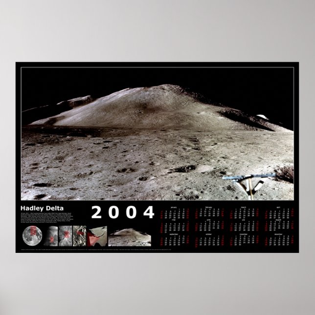 2004 års kalender för Hadley Delta Poster (Framsidan)