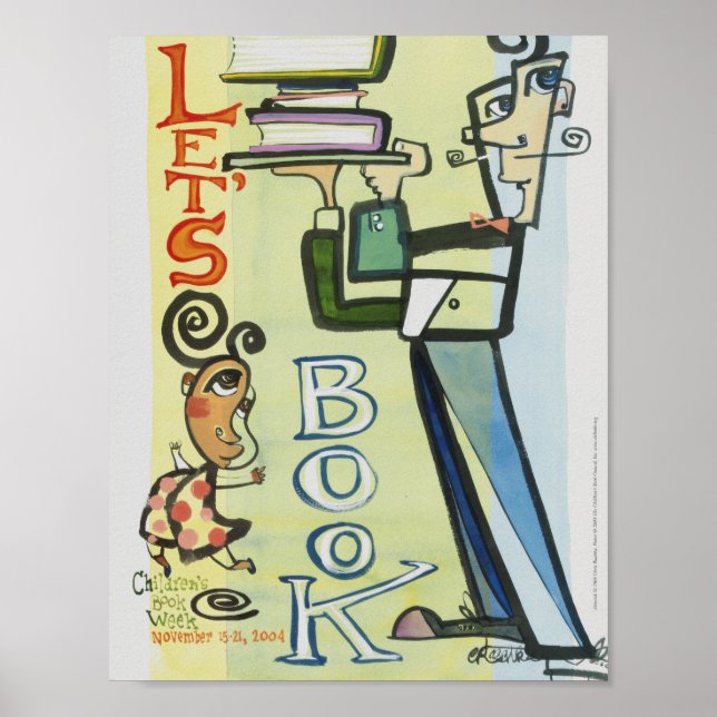 2004 Barns Bok-vecka Poster (Framsidan)