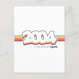 2004 Legenders födelse Vykort