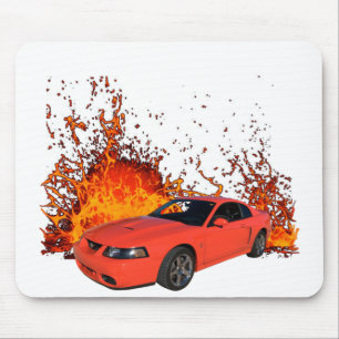 2004 Mustang SVT i våra lavaserier Musmatta