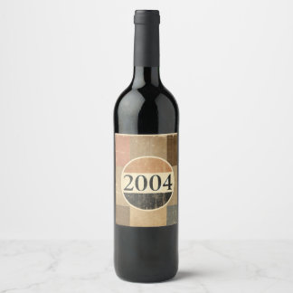 2004: Vintage Mosaic Vinflaska Etikett