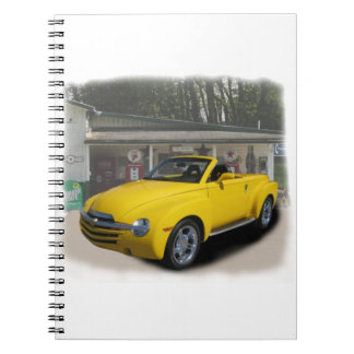 2005 Chevy SSR i vår påfyllningsserie i station Anteckningsbok