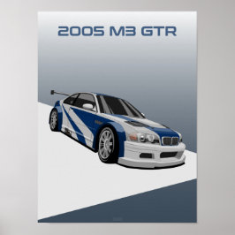 2005 M3 GTR-tävla Poster