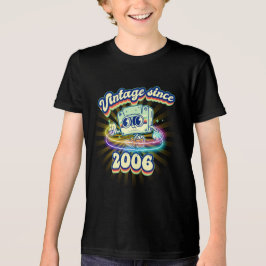 2006 Born Retro-kassettband 19:e födelsedagen T Shirt