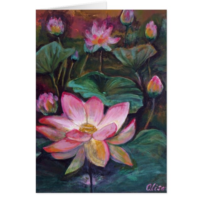 2006_Lotus_of_Peace Hälsningskort (Framsidan)