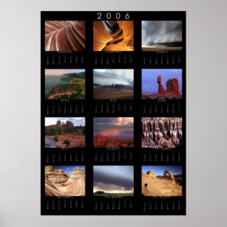 2006 - Poster liggande kalender