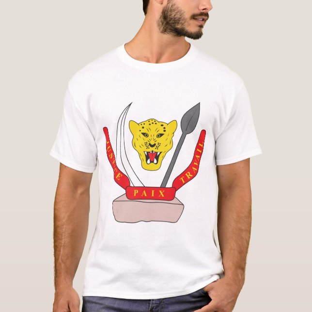 2006) T-tröja för Kongoflodenvapensköld ( T Shirt (Framsida)