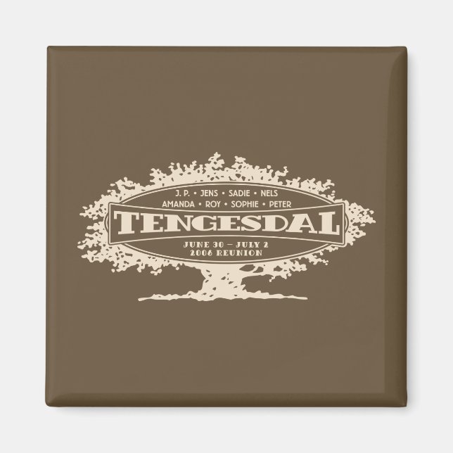 2006 Tengesdal Reunion Magnet (Framsidan)