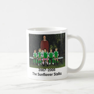 2007-2008 solrosstjälkarna kaffemugg