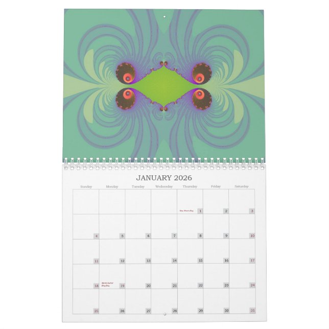 2007 kalenderDigital konst vid räkningen… Kalender (Jan 2026)