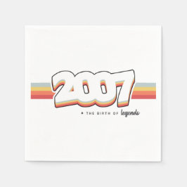 2007 Ledennas födelse Pappersservett