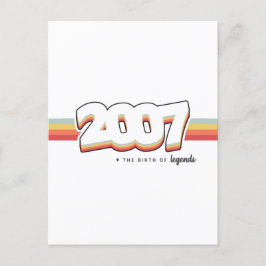 2007 Legendernas födelse Vykort