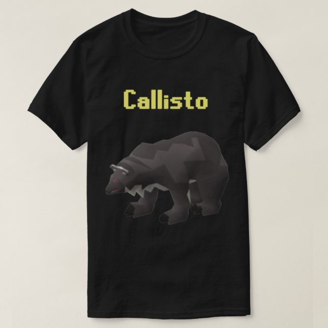 2007 Scape Old school Callisto T Shirt (Design framsida)