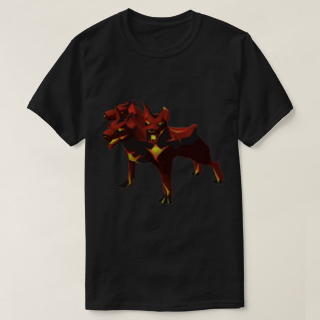 2007 Scape Old school Cerberus T Shirt (Design framsida)