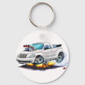 2008-10 PT Cruiser White Conversible Nyckelring