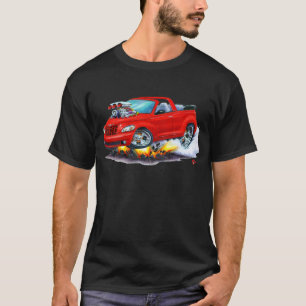 2008-10 röd cabriolet för halv liter-kryssare t shirt