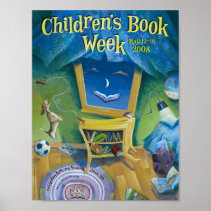 2008 Barns Bok-vecka Poster