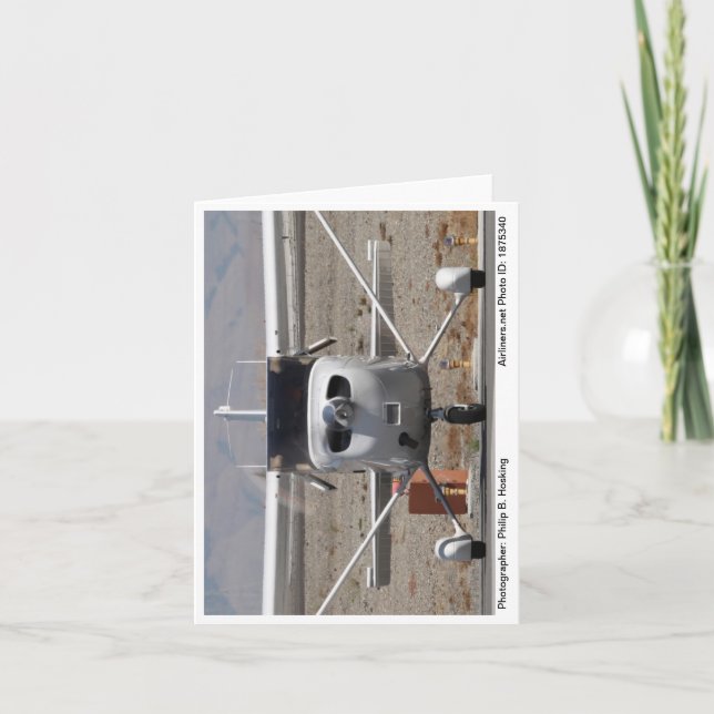 2008 Cessna 172 Skyhawk SP Photo Note Card #1 Kort (Framsida)