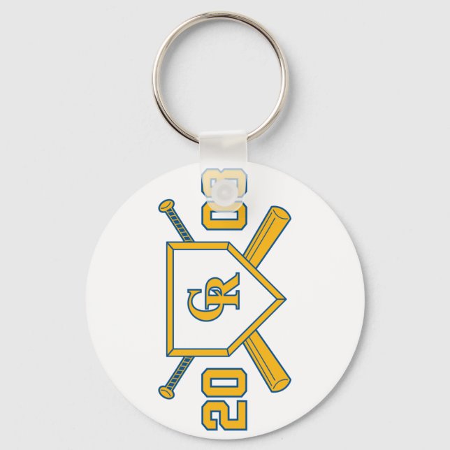 2008 CR Softball Keychains Nyckelring (Framsida)