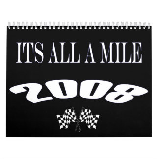 2008 dess allt en Milekalender Kalender