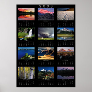 2008 Kalenderns Poster