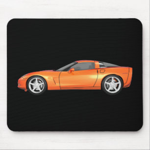2008 Korvette: Idrottsbil: Avsluta orange: Musmatta