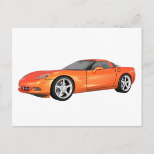 2008 Korvette: Idrottsbil: Orangen Avslutar: Vykort