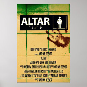2008) sceniska affisch för altare (