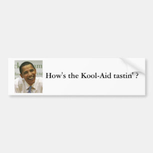 2009-06-08-Obama hur är denBistå tastin'en? Bildekal