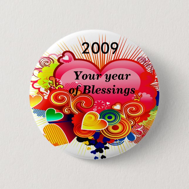 2009 års Blessings_Button_by Elenne Boothe Knapp (Framsida)