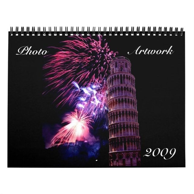 2009 års fototeckningskalender kalender (Omslag)