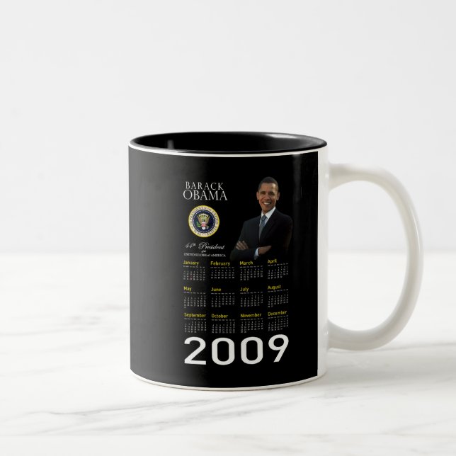 2009 års Keepsaké Mugg - Obamas invigning (Höger)