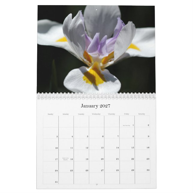 2009 - Blommor Kalender (Jan 2027)